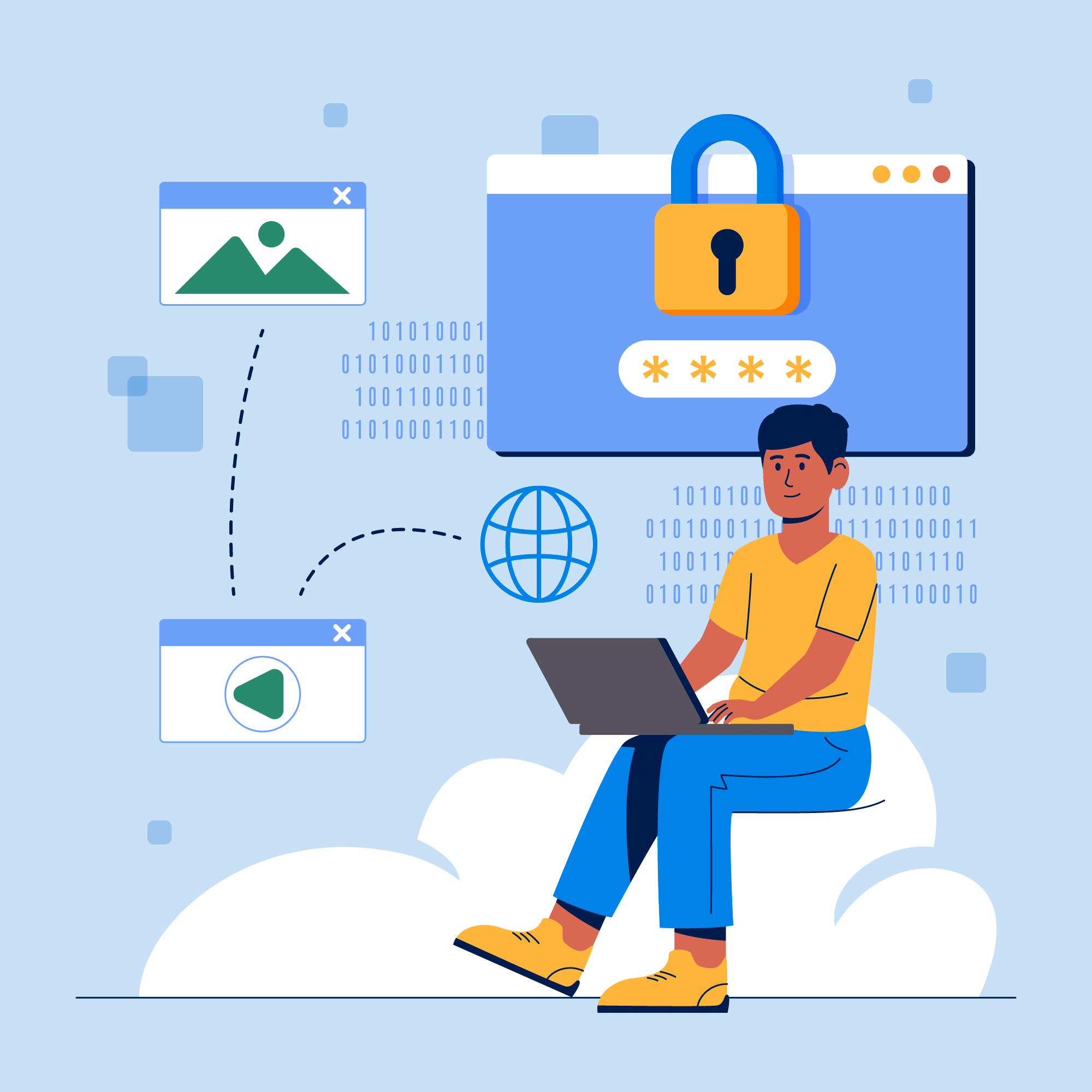 AtomVPN advanced features illustration